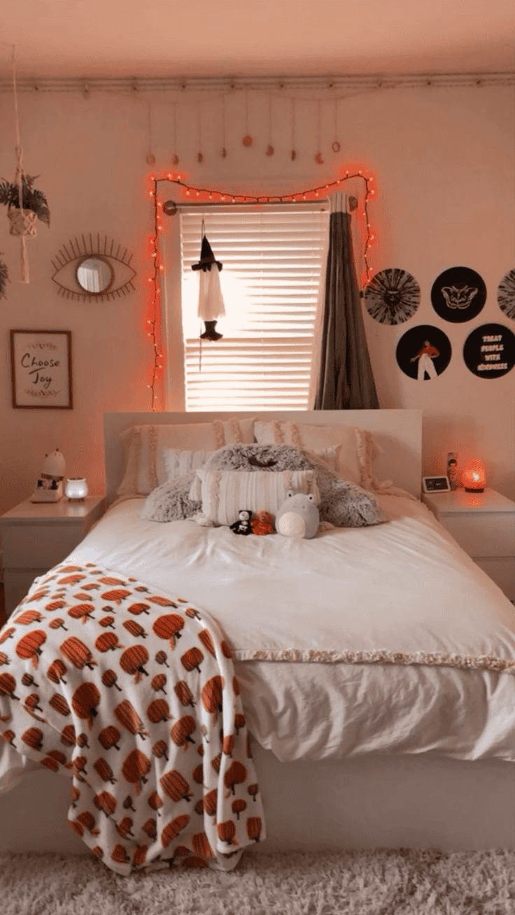 10 Spooky Halloween Dorm Decorations - Snazzy Gabby